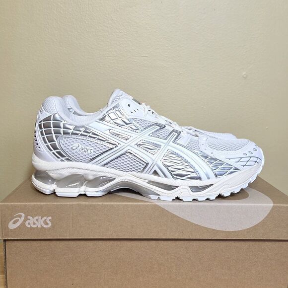 Asics Gel-Nimbus 10.1 White Pure Silver 1203A761-100 Men\'s Size 9 Women\'s 10.5 main image 7
